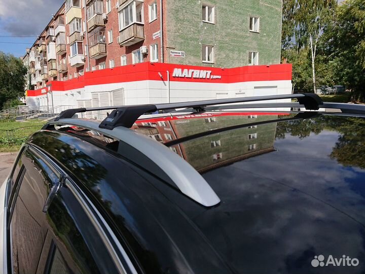 Багажник Turtle Tourmaline V1 на рейлинги