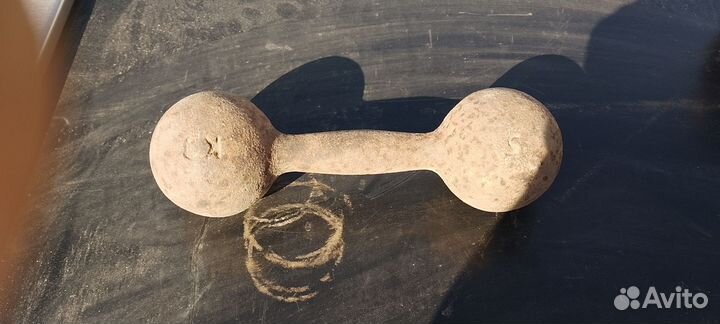 Гантели 5 кг, 4 кг, 2.5 кг