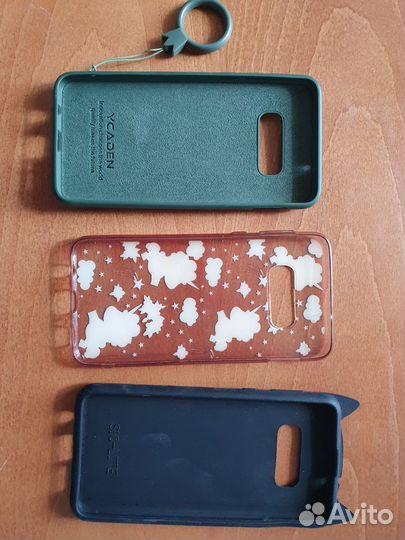 Чехлы 3шт самсунг галакси s10е