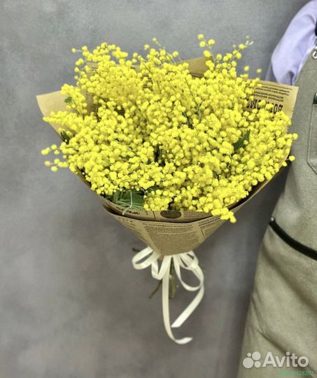 Букеты из мимозы (Арт.11337)