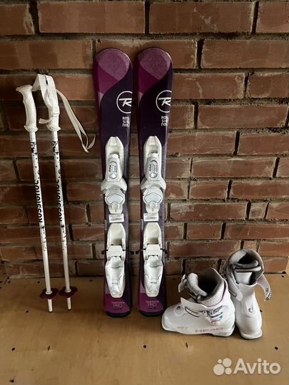 Комплект для горных лыж детский