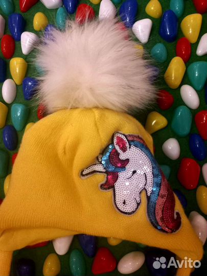 Шапка зимняя для девочки