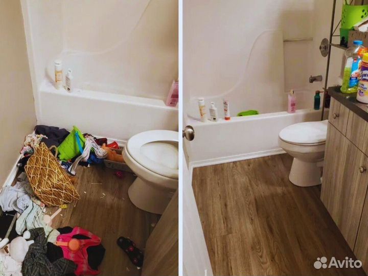 Уборка квартир, клининг, мытье окон