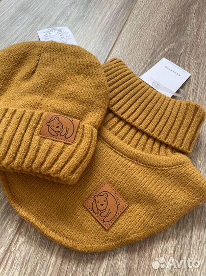 Шапка шарф-воротник 0-12