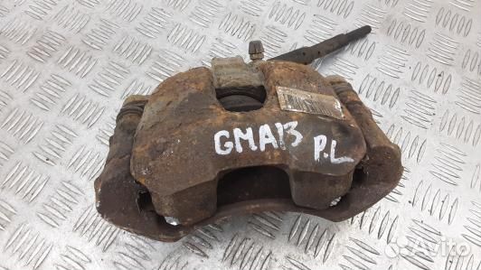 Суппорт тормозной передний левый peugeot 3008 (GMA