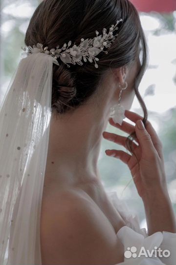Свадебное украшение для волос