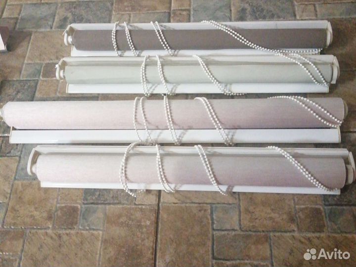 Жалюзи рулонные шторы день ночь