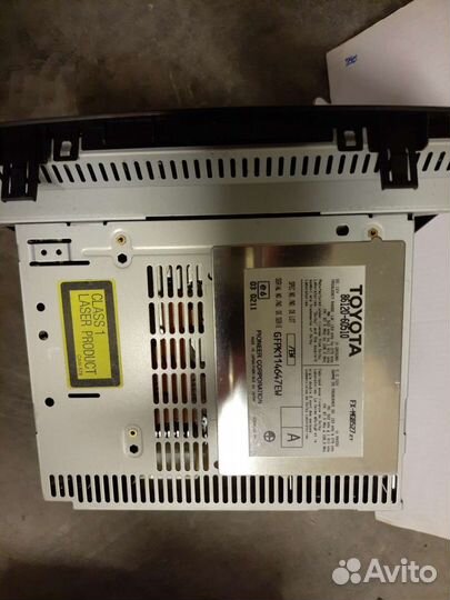 Штатная магнитола Тойота Прадо 120