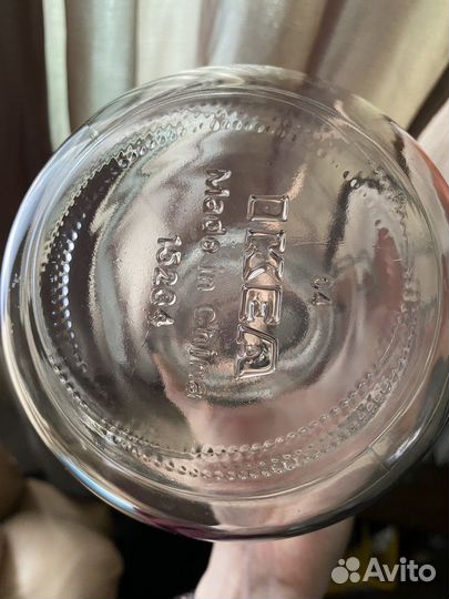 Банки стеклянные икея IKEA 0,5