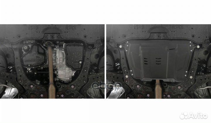 AM.9519.1 зк и кпп сталь 1.5мм,с крепеж Lexus