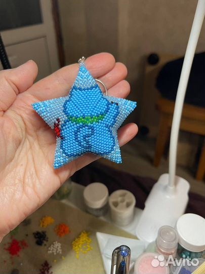 Брелок - талисман из бисера