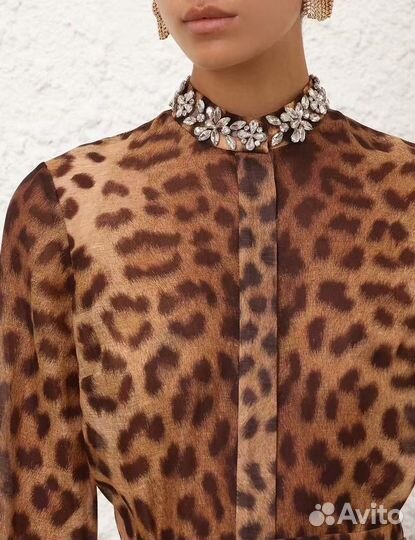 Костюм женский леопардовый zimmermann