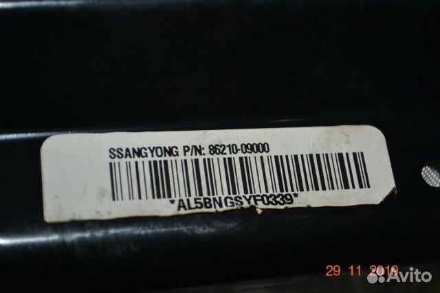 Подушка безопасности SsangYong Актион, Актион Спор