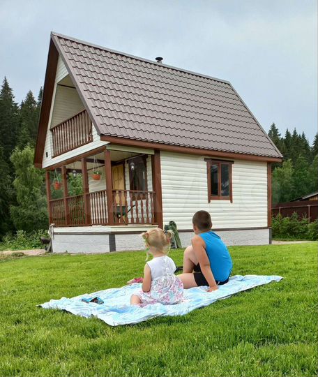 Дом 50 м² на участке 15 сот.