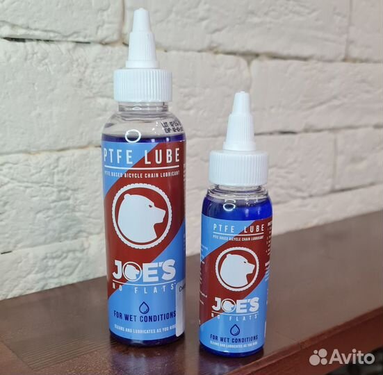 Смазка для цепи Joe's ptfe Wet и Eco Wet