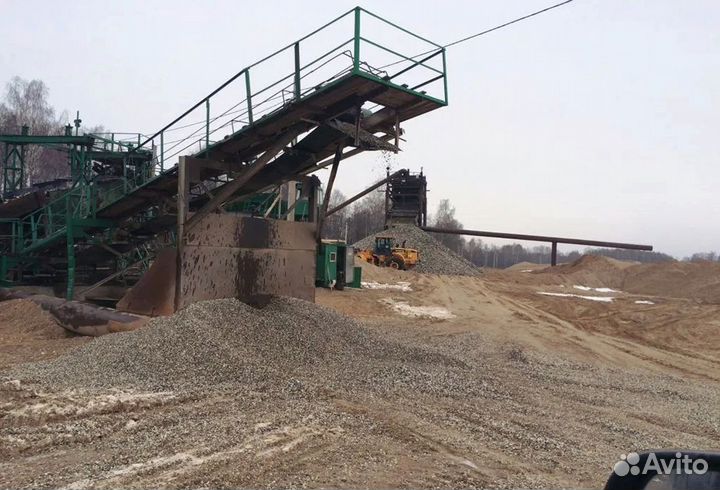 Щебень гравийный с доставкой