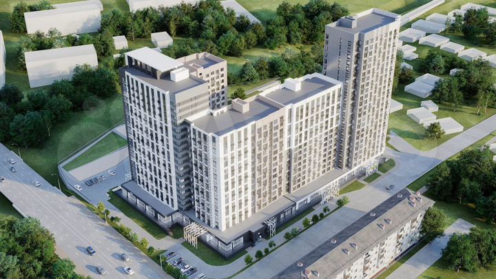 2-к. квартира, 72,3 м², 3/25 эт.