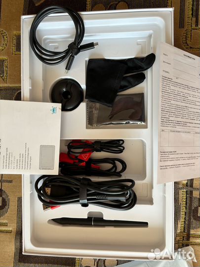 Графический планшет с экраном huion kamvas 13