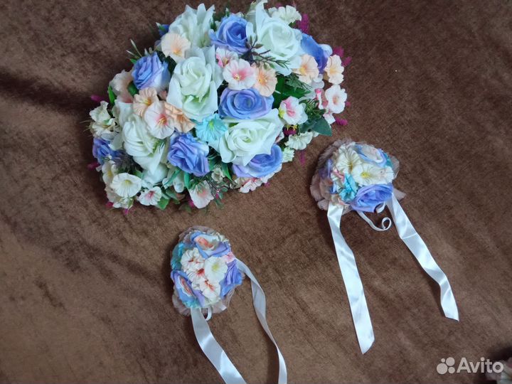 Свадебный декор на авто комплект