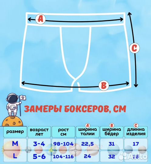 Трусы боксеры на мальчика новые