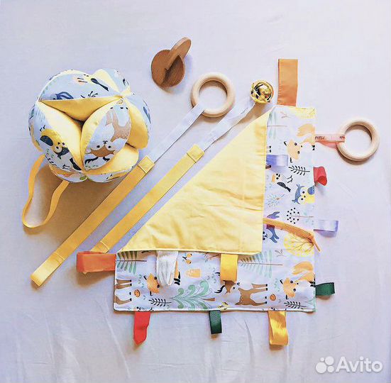 Монтессори игрушки для самых маленьких