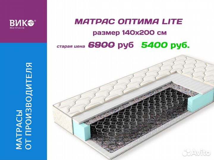 Матрас новый