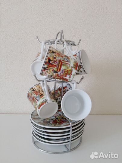 Кофейный набор на подставке