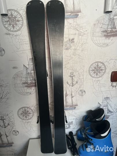 Горные лыжи детские 100 комплект