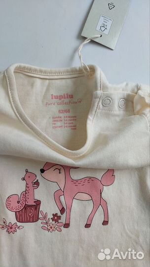 Лонгслив для девочки 62 68 Германия