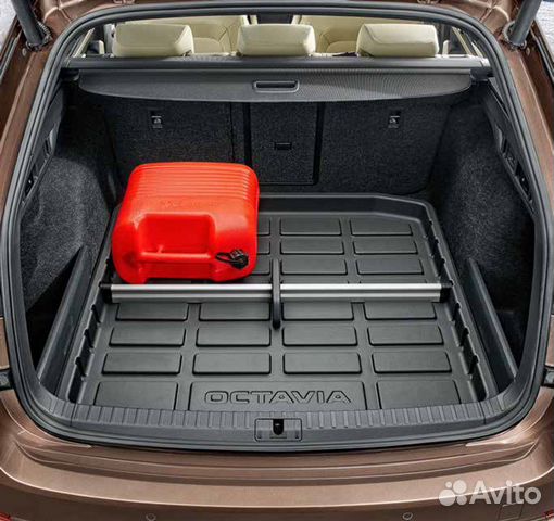 Оригинальный поддон в багажник Skoda Octavia A8