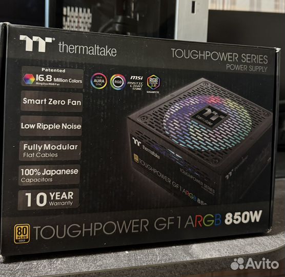 Блок питания toughpower GF1 argb 850W