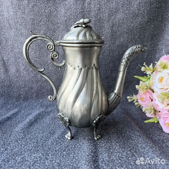 Кофейный сервиз оловянный
