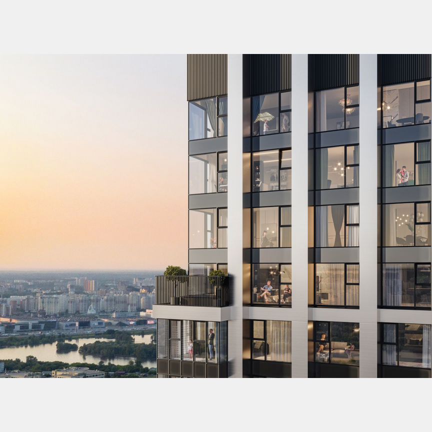 2-к. квартира, 52,2 м², 2/36 эт.