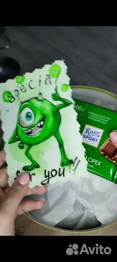 Майк Вазовски подарок ручной работы