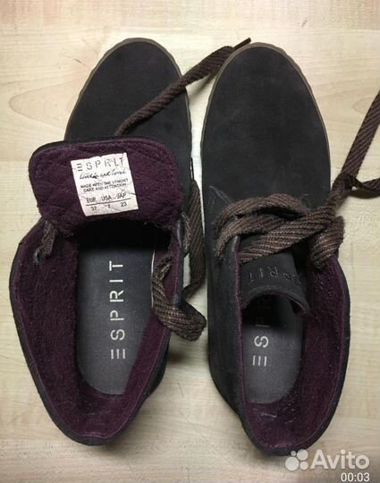 Ботинки демисезонные женские 36