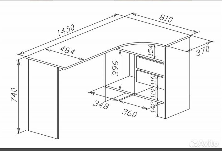 Письменный стол Alter