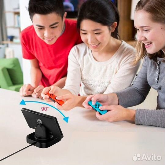 Зарядная станция GameWill 90 Rotating Charging Bracket для Nintendo Switch (IX-SW014)