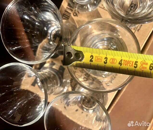 Набор рюмок Икеа, 6 штук