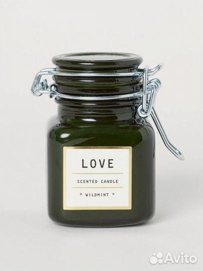 Hm home свеча в стеклянной банке