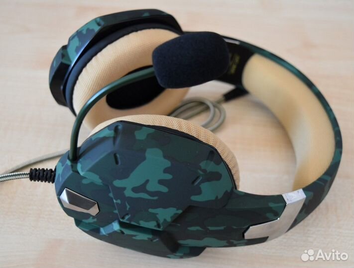 Игровые наушники Trust GXT 322 Jungle Camo