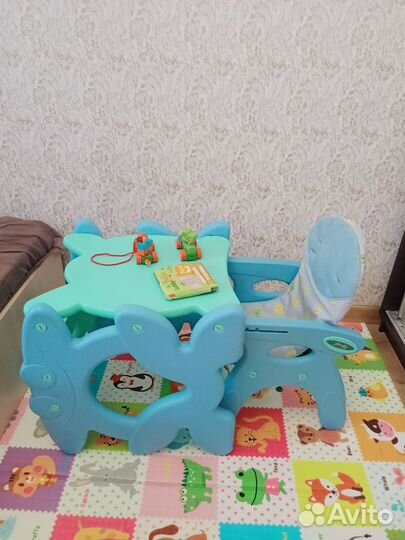 Стул-трансформер фирменный с 6 мес до 6 лет