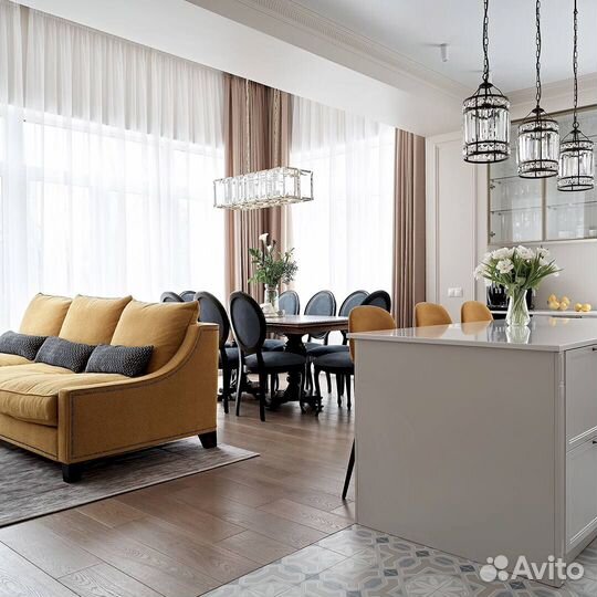 Кухонные гарнитуры под ключ