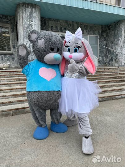 Ростовая кукла / поздравление / мишка / зайка