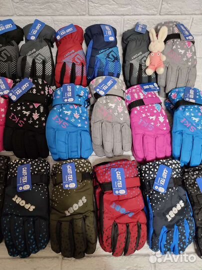 Перчатки краги детские не промокаемые