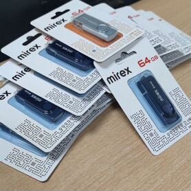 USB flash накопитель Mirex (USB 2.0), 64Gb, новый