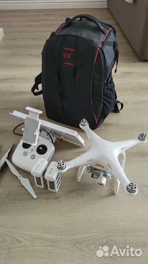Квадрокоптер dji phantom 3 pro
