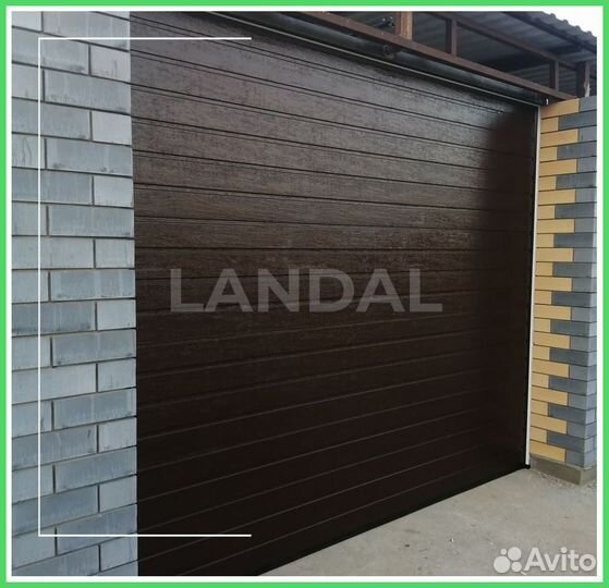 Секционные гаражные ворота