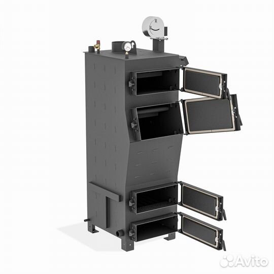 Твердотопливный котел длительного горения