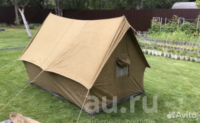 Брезентовая палатка СССР купить в Казани | Хобби и отдых | Авито