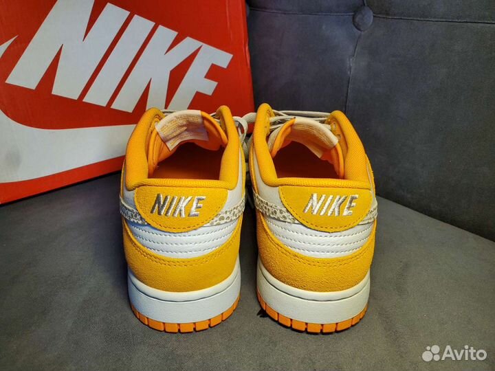 Nike dunk low safari swoosh оригинал